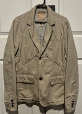 Converse by John Varvatos Canvas Military Utility Blazer Jacket Mens Size XL picture