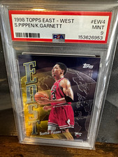 Scottie Pippen/Kevin Garnett 1998 Topps East-West #EW4 PSA 9 Cert 153626953 picture