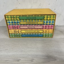 Vintage Favorite Recipes Of America Box Set Of 5 Cook Books HC 1968 picture