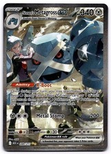 Steven's Metagross ex 289/217 ME Ascended Heroes SIR Pokemon Card - NM picture