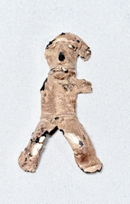 Authentic Muisca Tumbaga Gold Tunjo Votive Figure Pendant - Pre Columbian Estate picture