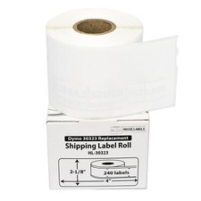 DYMO LW 30323 / 30573 Direct Thermal Shipping Labels - (40) Rolls  - 2-1/8