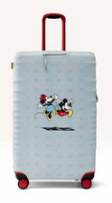 BÉIS Disney Light Blue Polyester Luggage Cover Large Check-In NO LUGGAGE picture
