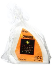 Rockline Industries #4 Cone Coffee Filters - Oxygen Cleansed- 400 White  picture