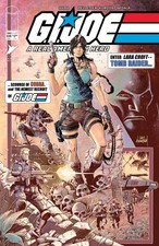 GI Joe A Real American Hero #330 Second Printing Lara Croft Tomb Raider picture