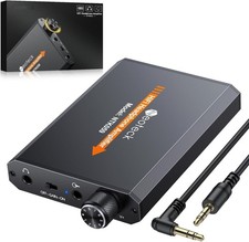 Neoteck Portable 3.5mm Headphone Amplifier Two-Stage Gain Switch, Black  picture