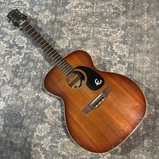70s EPIPHONE FT-130SB Acoustic Guitar Caballero Made In Japan Sunburst VTG Relic picture