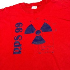 Vintage 80s Deadstock Screen Stars Premium Tee Ireland XL RPS 99 Nuclear picture