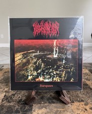 BLOOD INCANTATION STARSPAWN DECIBEL EXCLUSIVE CLEAR WITH VITRIFIED BLOOD VINYL  picture