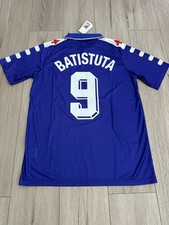 Fiorentina Batistuta Retro Jersey Purple Size S picture