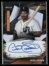 2026 Topps Finest - Finest Ink Cecil Fielder #FI-CFI Refractor Auto picture