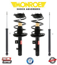Monroe Front Struts & Coil Springs Rear Shocks Set for 2018-2022 Honda Accord picture