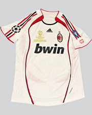 Andrea Pirlo Signed AC Milan 2007 UCL Final Away Jersey Beckett Witnessed picture