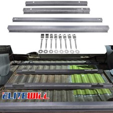 4x Truck Bed Support Rails For 99-17 Ford Super Duty F250 F350 8ft Bed +hardware picture