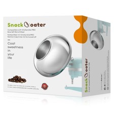Aieve Snack Coater Compatible with KitchenAid Bowl Lift Stand Mixer Chocolate picture