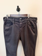 PAIGE Federal Jeans Men's 32 Gray Slim Straight Stretch Denim 34 Inseam picture