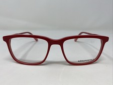 AÉROPOSTALE AERO 1002 VIBRANT RED 53-17-140 Full Rim Eyeglasses Frame KX26 picture