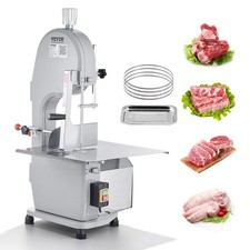 VEVOR 1500W Commercial Electric Meat Bandsaw Stainless Steel Bone Sawing Machine picture