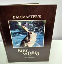 1989 Bassmaster’s Best of Lures Dave Precht BASS Fishing Tips Hardcover Book picture