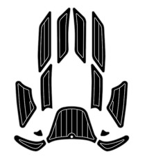 Custom Non-slip EVA Jetski Marine Traction Mats For 1999-2004 YAMAHA SUV 1200 picture