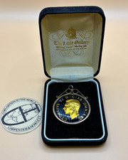 1937 King George VI Enamel Crown Pendant – Carpenter & Howllett COA - London Box picture