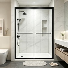 Semi-Frameless Shower Door 54