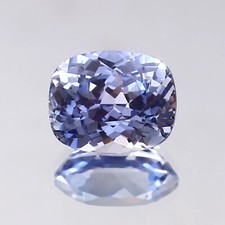 10x8 MM Natural Flawless Ceylon Blue Sapphire Cushion Cut Loose Gemstone picture