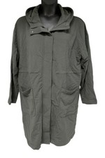 Barefoot Dreams Women's Brushed Luxe Lounge Hooded Parka Dark Moss picture