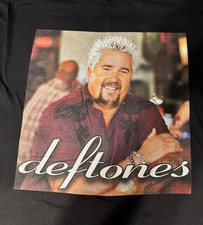 Deftones Band Members Portrait Alternative Metal Black Graphic T-Shirt picture