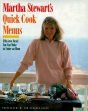 Martha Stewart's Quick Cook Menus - Hardcover By Stewart, Martha - GOOD picture