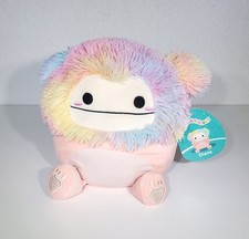 Squishmallows Diane Tie Dye Hair Pink Bigfoot Sasquatch Plush Stuffed Toy 8