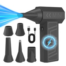 Air Duster 130000RPM 52m/s Mini Jet Turbo Fan Electric Air Blower Duster Cleaner picture