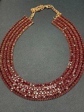 Gorgeous High End Rhinestone Vintage Necklace picture