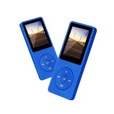 MP3 Player is a Portable Music with a 32GB Micro sd 32GB, dark blue picture