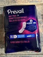 24 packs Prevail Daily Pads Incontinence Pads Long Moderate Absorbency 16 Count picture