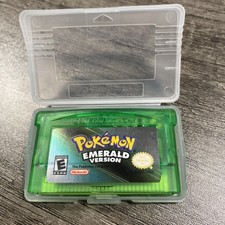 GBA Pokemon Emerald Version (Game Boy Advance, 2005) Cartridge Game USA Tested picture