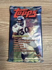 1998 Topps Football HOBBY Sealed Pack (11 Cards) Peyton Manning Randy Moss RC? picture
