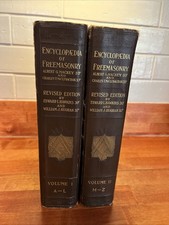 Encyclopedia Of Freemasonry By Albert Mackey, 2 Vol Set, 1924 HC picture