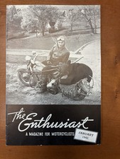 ORIGINAL 1942 HARLEY-DAVIDSON ENTHUSIAST MAGAZINE 10 Issue Near Complete Set picture