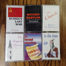 Arno Froese Lot of 6 Cassette Tapes Vintage Midnight Call Christian Antichrist picture