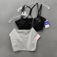JoyLab Sports Bra & Wild Fable Cami Bundle Womens XL Black Gray NWT picture