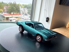 Vintage Hot Wheels Redline 1967 Custom Barracuda Teal Aqua RESTORED 42B picture