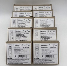 Leviton LB120-DFT 20A 1-Pole Dual AFCI GFCI Plug-On Breaker 120V Lot of 10 picture