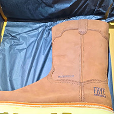 Frye Supply Wellington Waterproof EH Steel Toe Work Boots Men's 10M FR40304 picture
