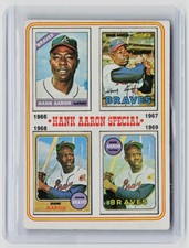 1974 Topps #5 Hank Aaron Special: 1966-1969 picture