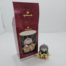 Hallmark Keepsake Ornament 1997 Fabulous Decade Hedgehog Vintage NIB picture
