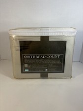 Chateau Home Collection King Sheet Set 600 TC 100% Cotton, Sateen Woven picture