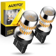 Amber 7443 7444 LED Front Turn Signal Blinker Light Bulbs No Hyper Flash 7440 NA picture