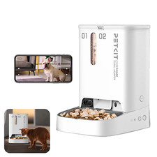 PETKIT Automatic Pet Feeder with AI Camera – 1080P, Dual Hopper WiFi 2-Way Audio picture