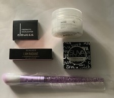 Lot of 5 Hair Care Cosmetic Beauty Items ~ Doucce, Suva, Realher ~Lip, Eye ~NEW picture